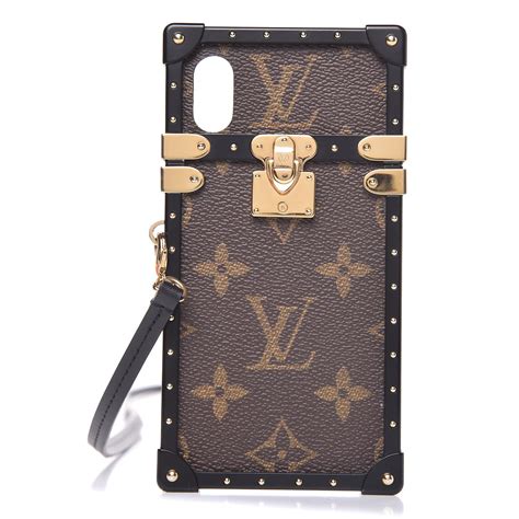 louis vuitton iphone x case ebay|louis vuitton hard phone case.